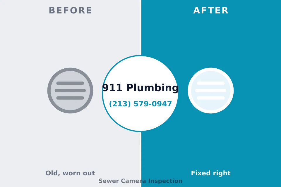 Before and after: plumbing company Gila Bend, AZ